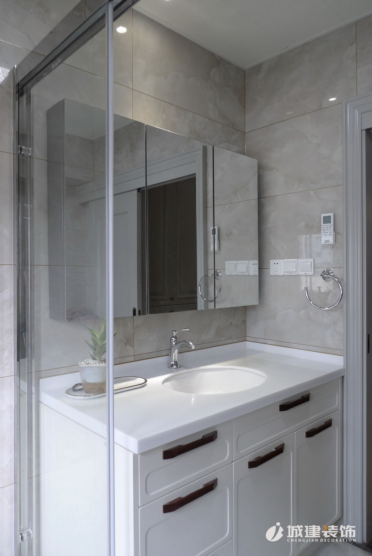 杭州公館160方美式家裝實景圖