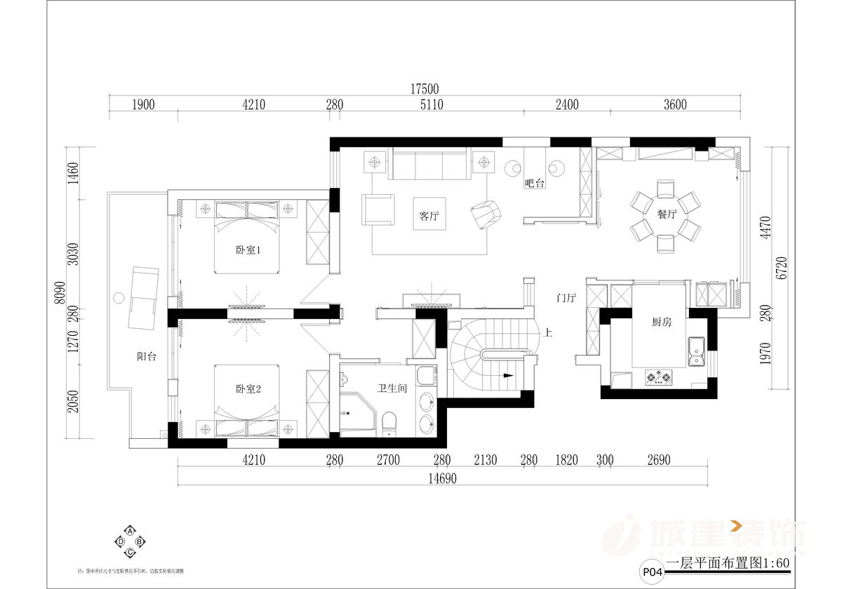 河濱公寓220方歐式別墅裝修效果圖 河濱公寓11-Model.jpg