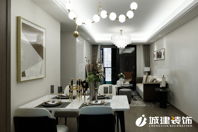 德信云溪名著98平現(xiàn)代風格裝修實景案例 德信云溪名著98平現(xiàn)代風格裝修實景案例